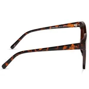 DIFF Sia Sunglasses Black Brown Tortoise Frame Solid Brown Lenses NIB Diff Eyewear | Accessories | Diff Sia Sunglasses Black Brown  main image 4